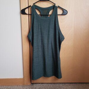 Old Navy Active Forest Green Racerback Tank Medium